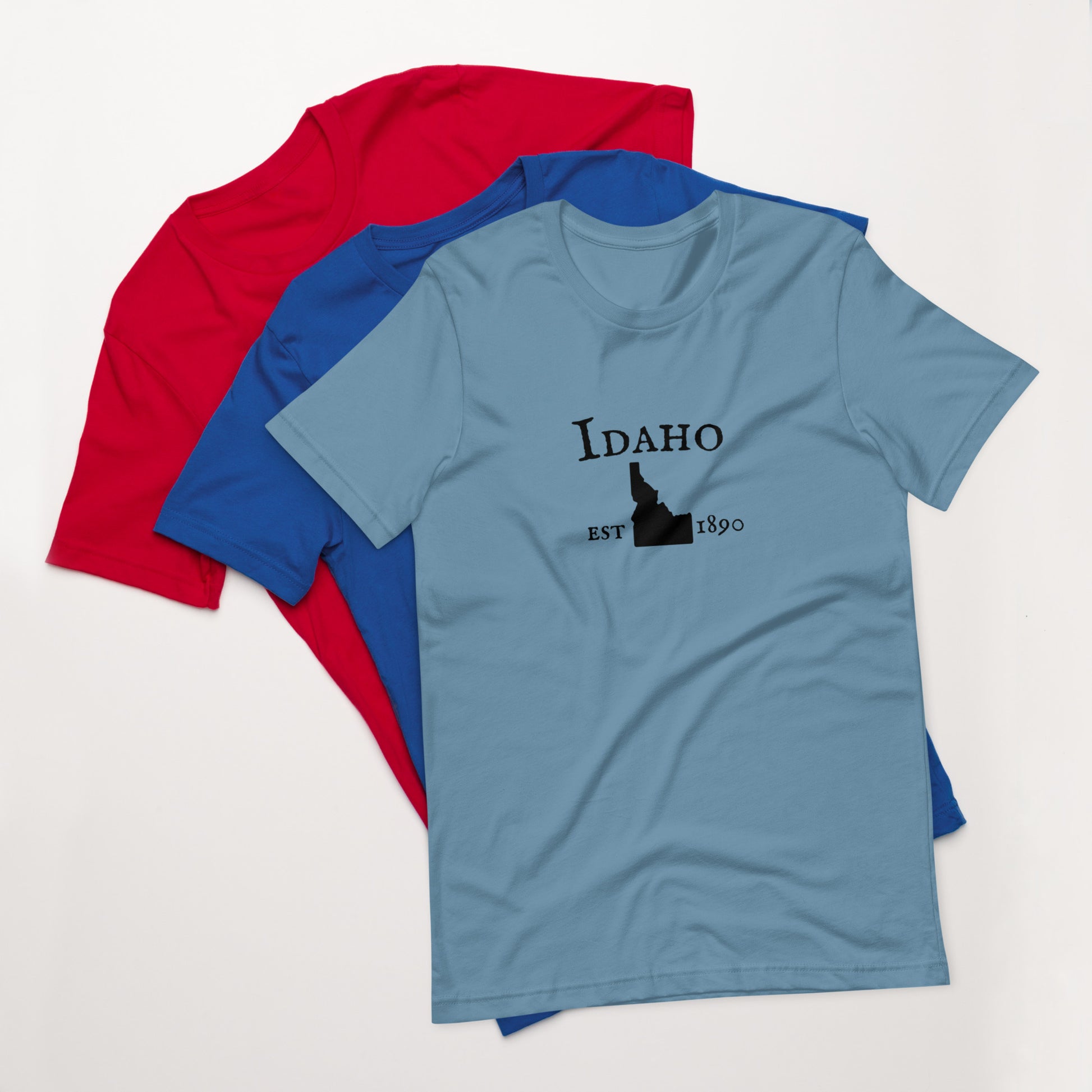 "Idaho Established In 1890" T-Shirt - Weave Got Gifts - Unique Gifts You Won’t Find Anywhere Else!