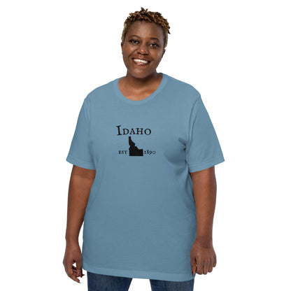 "Idaho Established In 1890" T-Shirt - Weave Got Gifts - Unique Gifts You Won’t Find Anywhere Else!