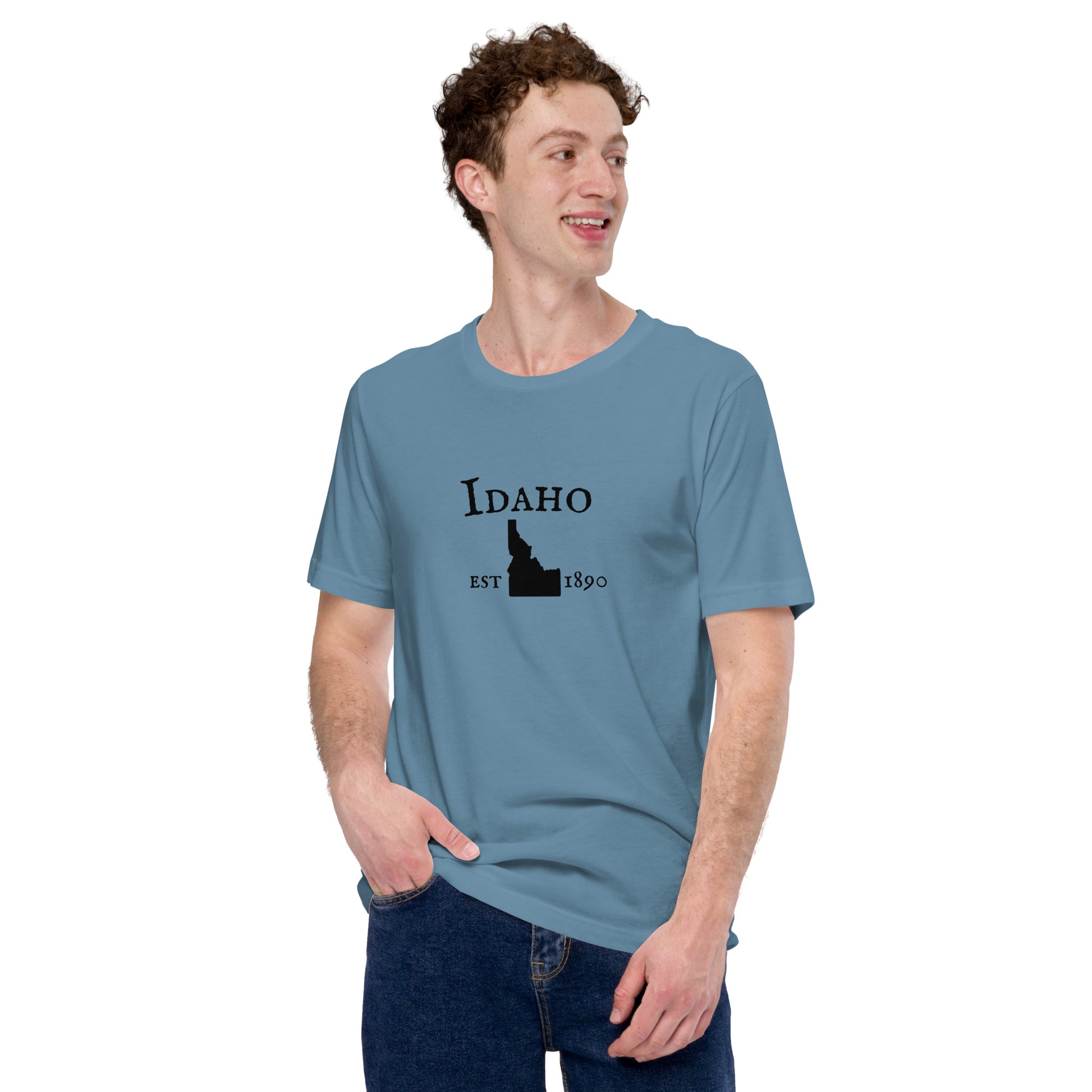 "Idaho Established In 1890" T-Shirt - Weave Got Gifts - Unique Gifts You Won’t Find Anywhere Else!