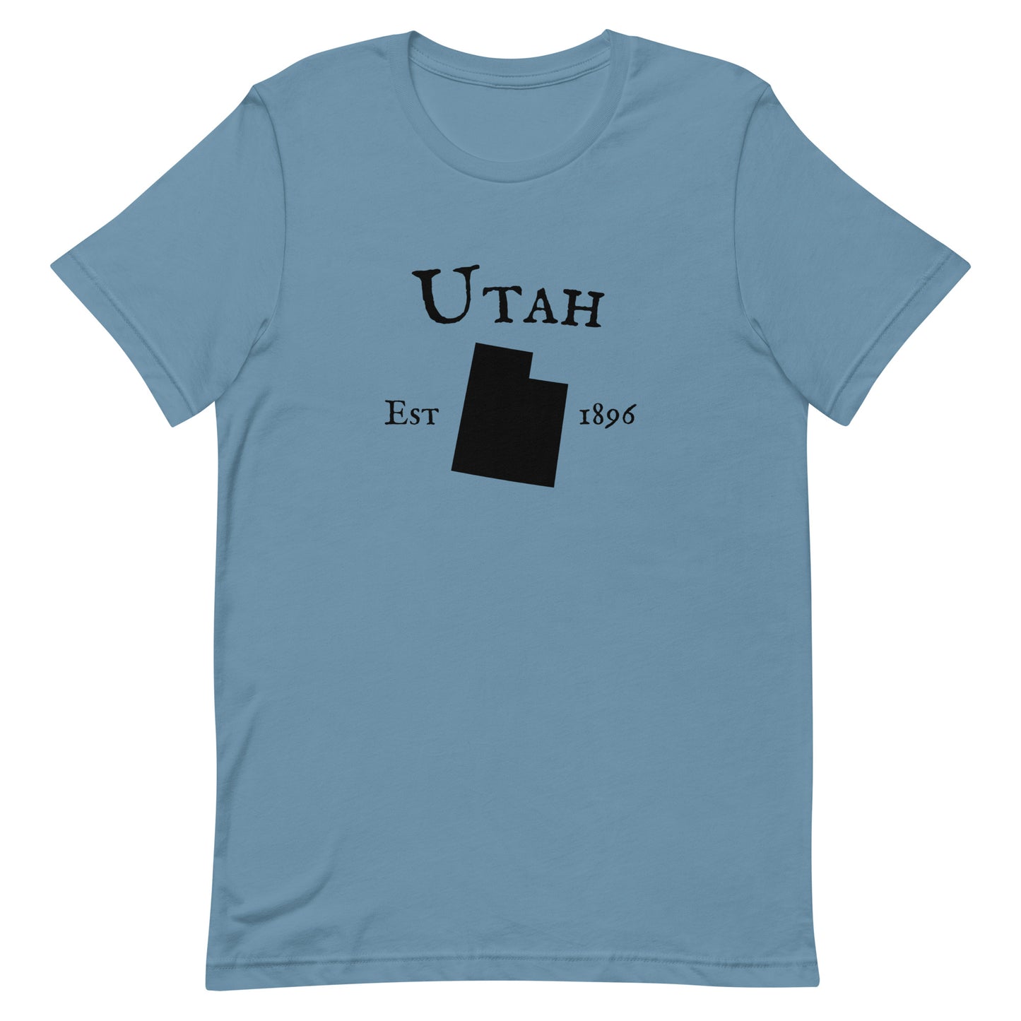 Utah graphic t-shirt with established date 1896
