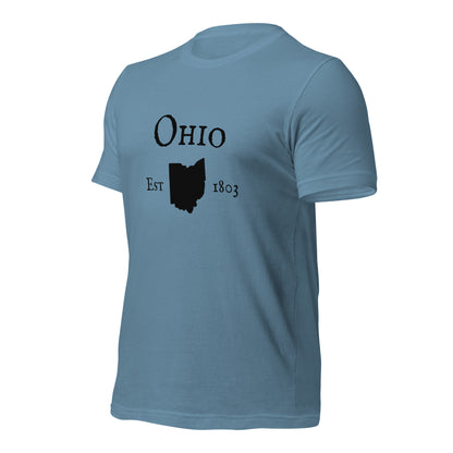 "Ohio Established In 1803" T-Shirt - Weave Got Gifts - Unique Gifts You Won’t Find Anywhere Else!