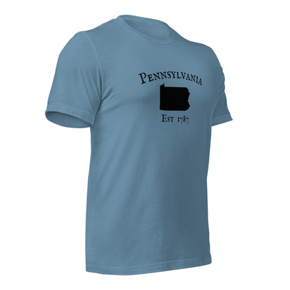 "Pennsylvania Established In 1787" T-Shirt - Weave Got Gifts - Unique Gifts You Won’t Find Anywhere Else!