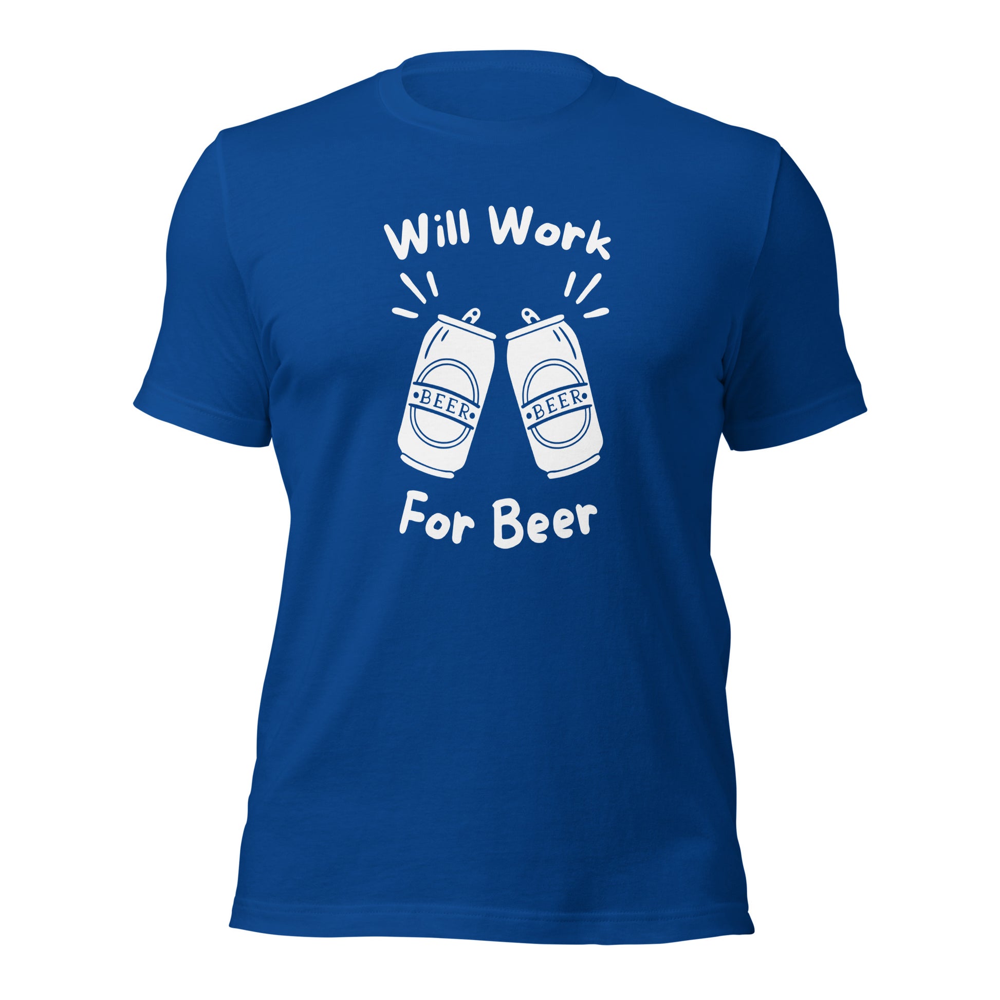 "Will Work, For Beer" T-Shirt - Weave Got Gifts - Unique Gifts You Won’t Find Anywhere Else!