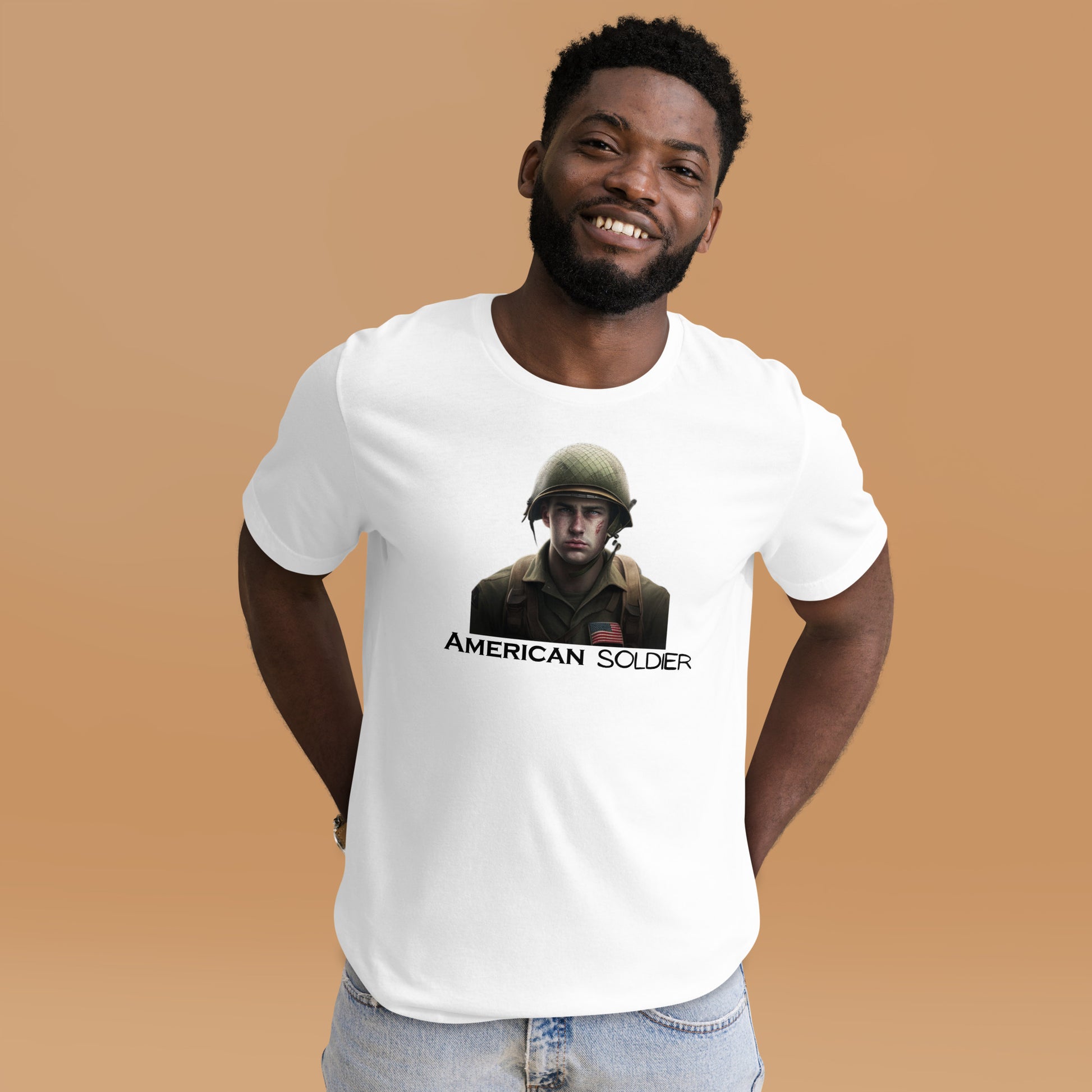 "American Soldier" T-Shirt - Weave Got Gifts - Unique Gifts You Won’t Find Anywhere Else!