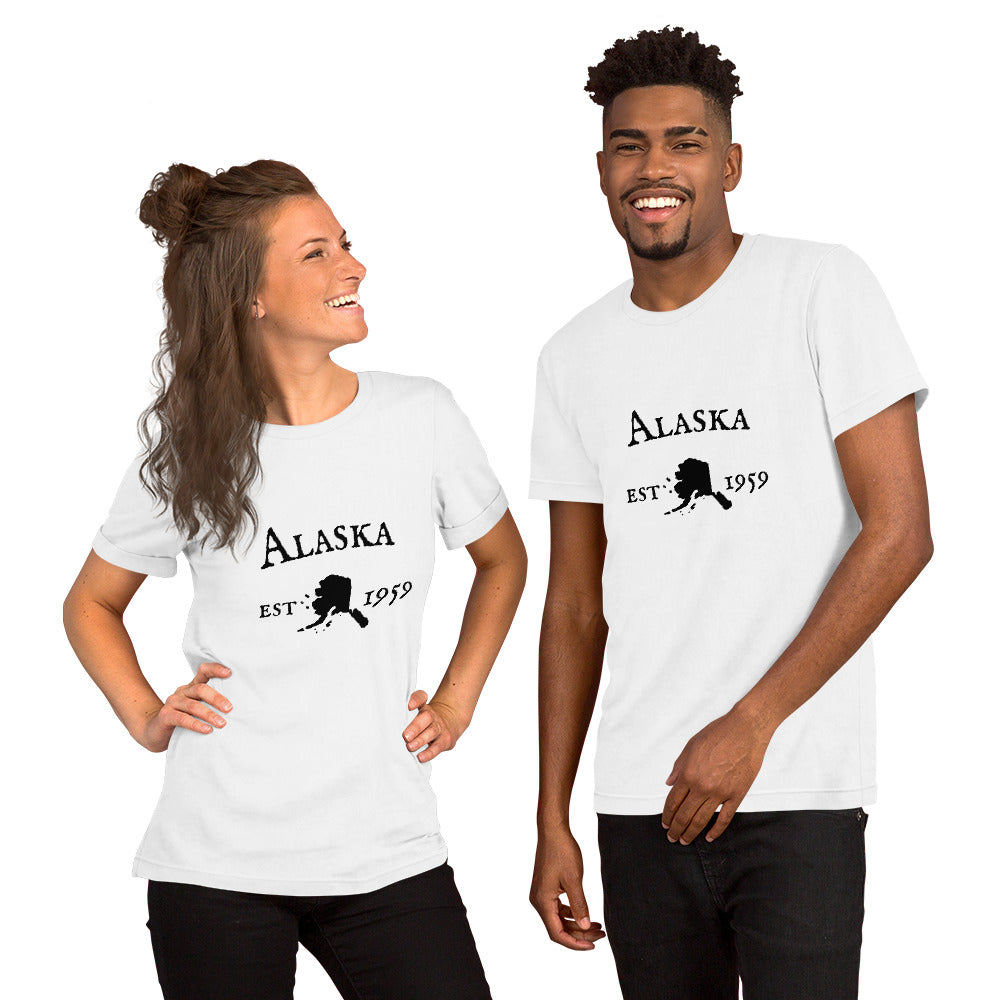 Men's Alaska shirt in various colors.