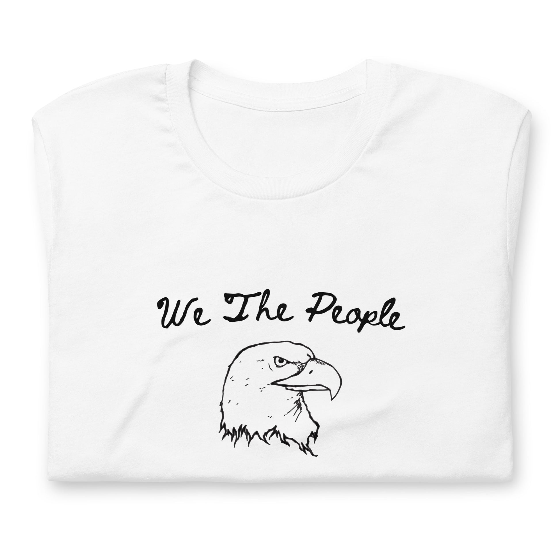 Patriotic We The People shirt with eagle design