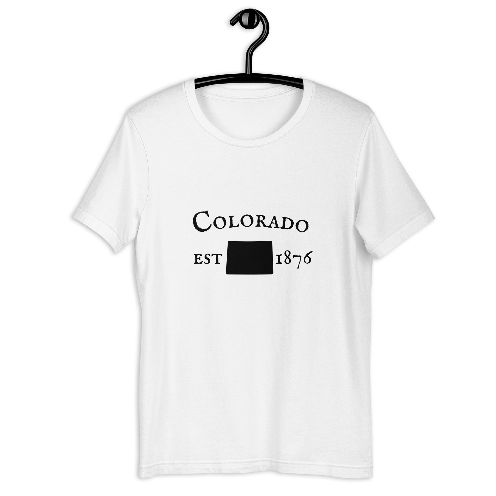 Colorado state outline t-shirt