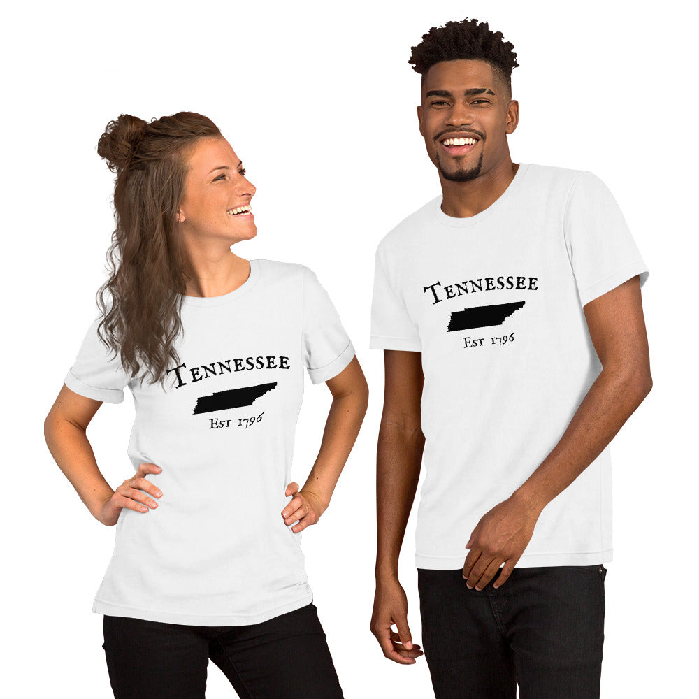 "Tennessee Established In 1796" T-Shirt - Weave Got Gifts - Unique Gifts You Won’t Find Anywhere Else!