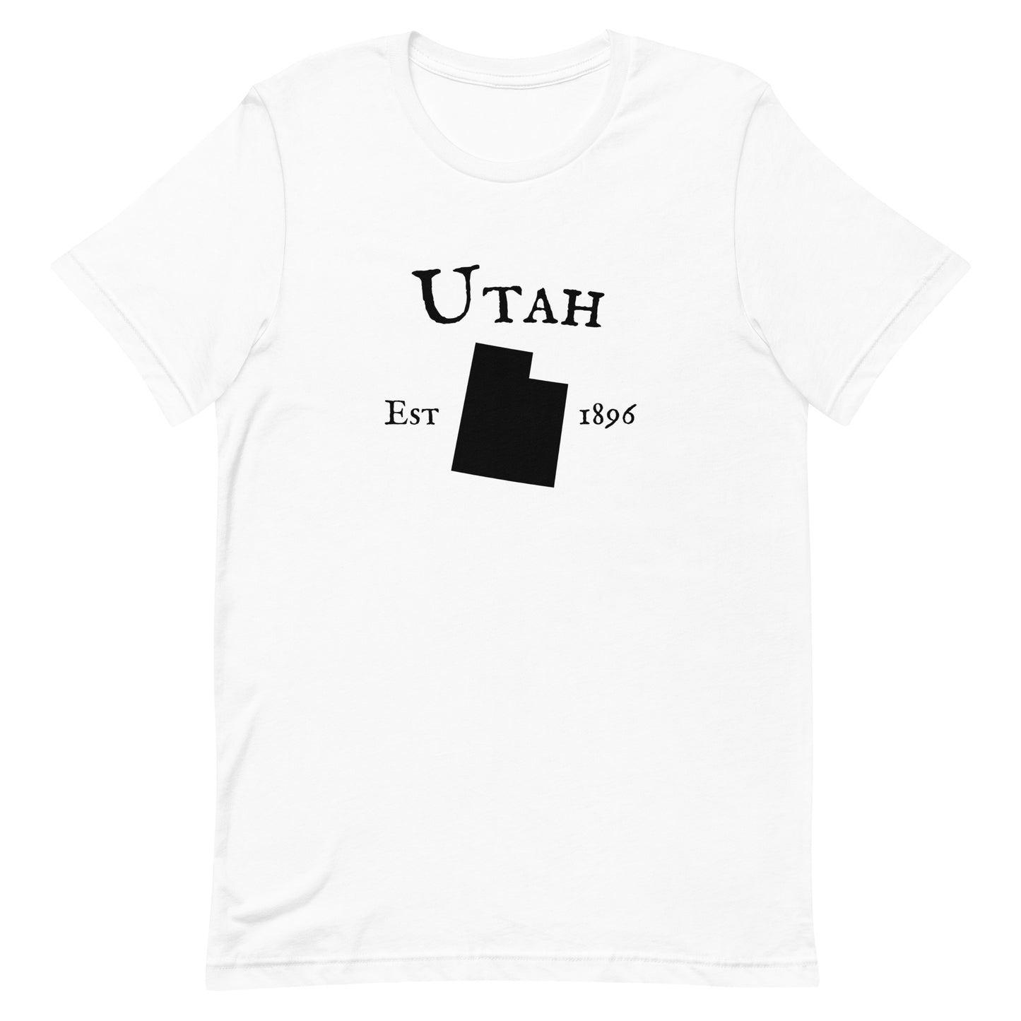 "Utah Established In 1896" T-Shirt - Weave Got Gifts - Unique Gifts You Won’t Find Anywhere Else!