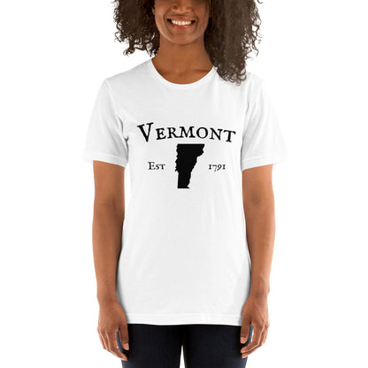 "Vermont Established In 1791" T-Shirt - Weave Got Gifts - Unique Gifts You Won’t Find Anywhere Else!