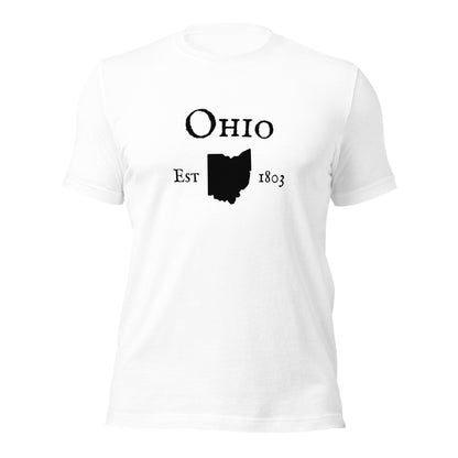 "Ohio Established In 1803" T-Shirt - Weave Got Gifts - Unique Gifts You Won’t Find Anywhere Else!