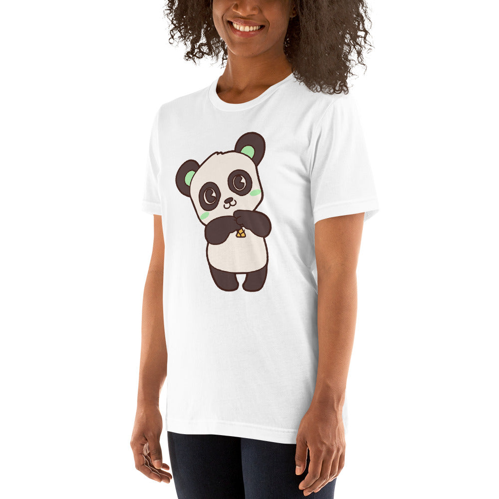 "Cute Panda" Women's T-Shirt - Weave Got Gifts - Unique Gifts You Won’t Find Anywhere Else!