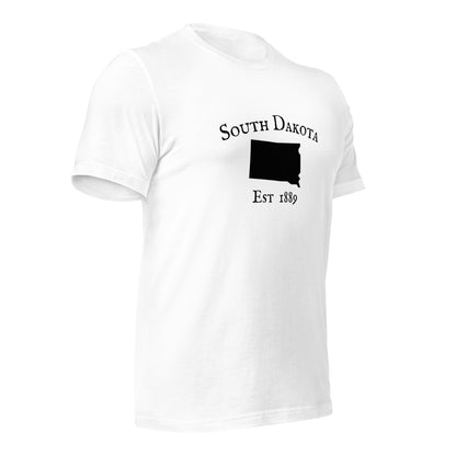 "South Dakota Established In 1889" T-Shirt - Weave Got Gifts - Unique Gifts You Won’t Find Anywhere Else!