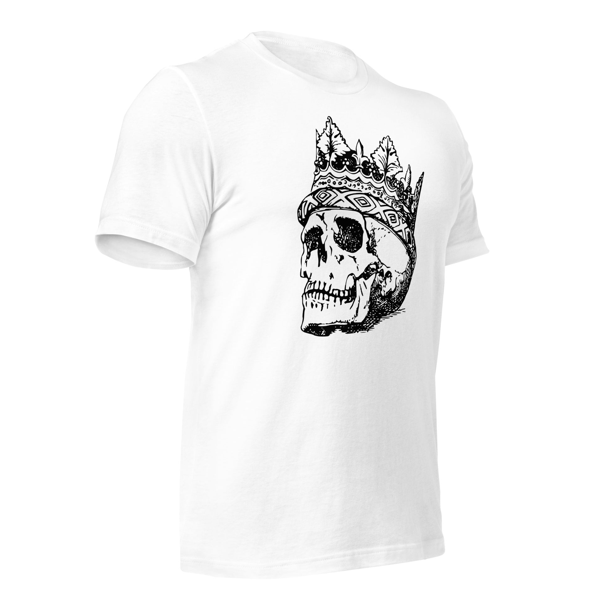 "Skull With A Crown" T-Shirt - Weave Got Gifts - Unique Gifts You Won’t Find Anywhere Else!