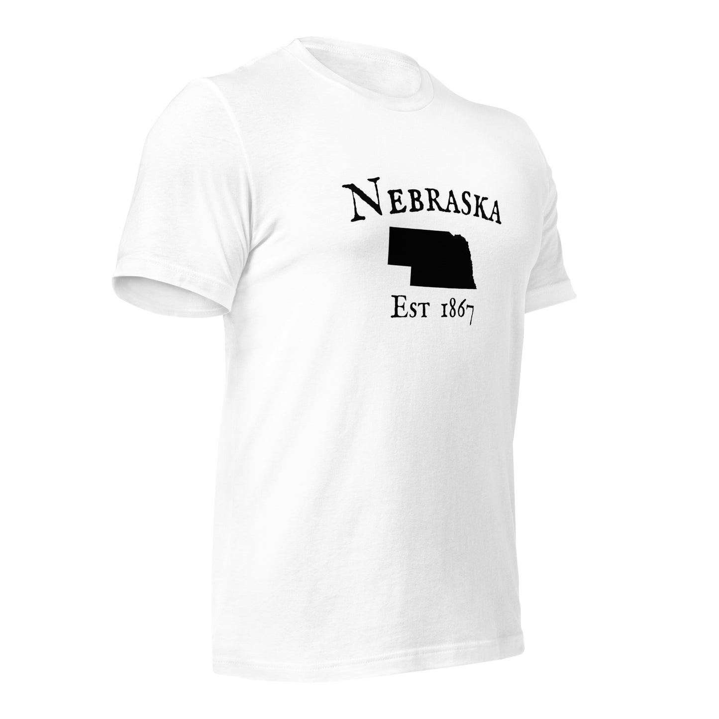 "Nebraska Established In 1867" T-Shirt - Weave Got Gifts - Unique Gifts You Won’t Find Anywhere Else!