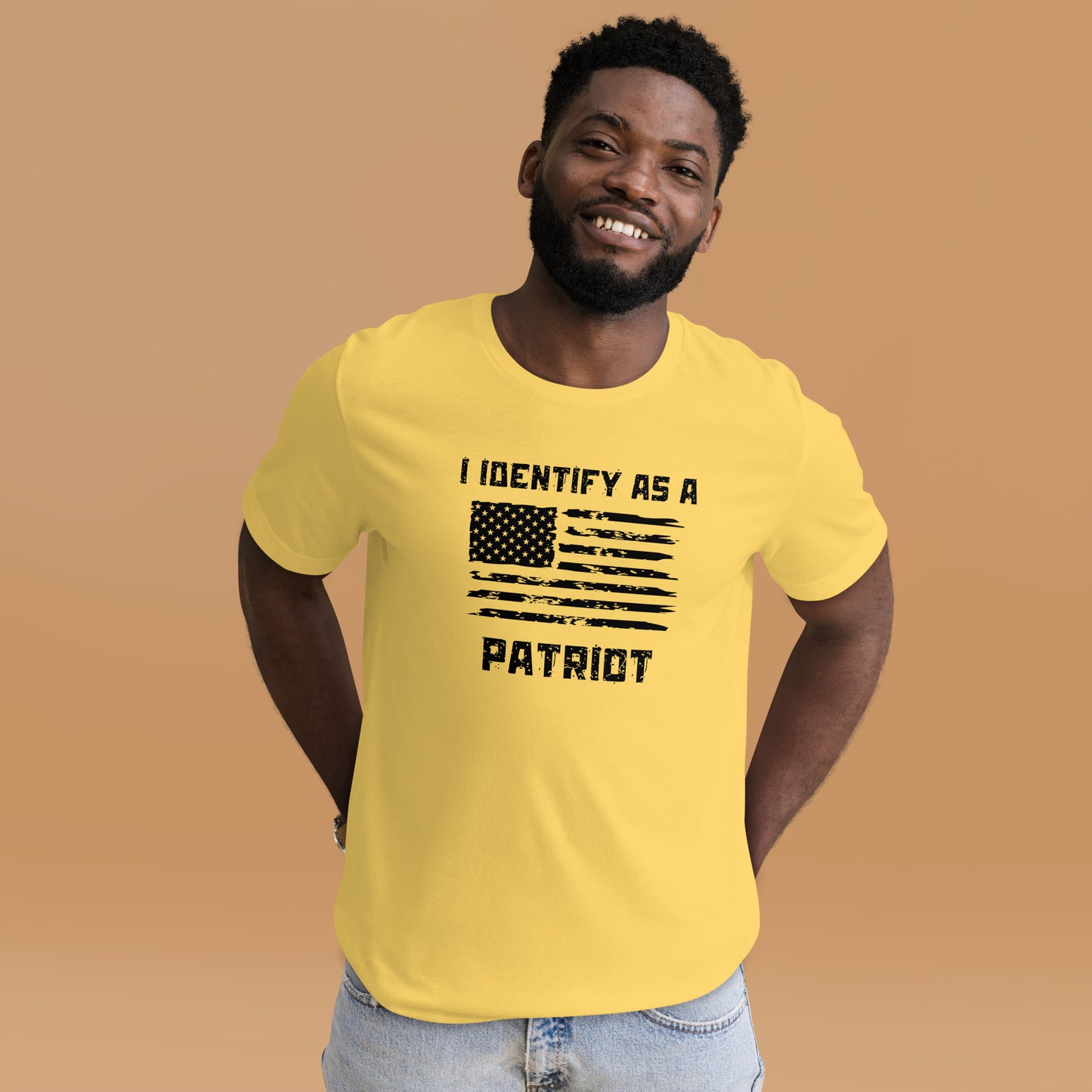 "I Identify As A Patriot" T-Shirt - Weave Got Gifts - Unique Gifts You Won’t Find Anywhere Else!