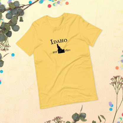 "Idaho Established In 1890" T-Shirt - Weave Got Gifts - Unique Gifts You Won’t Find Anywhere Else!