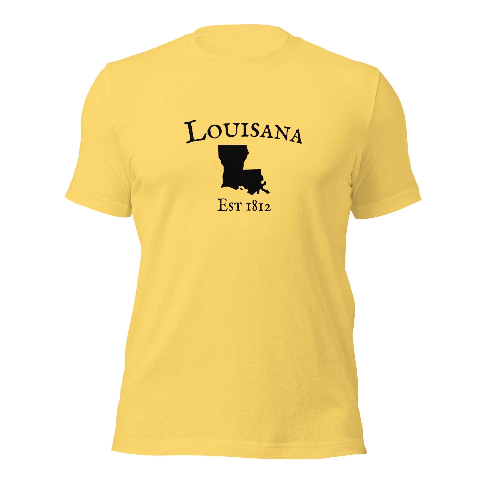 Pre-shrunk Louisiana t-shirt with side seams
