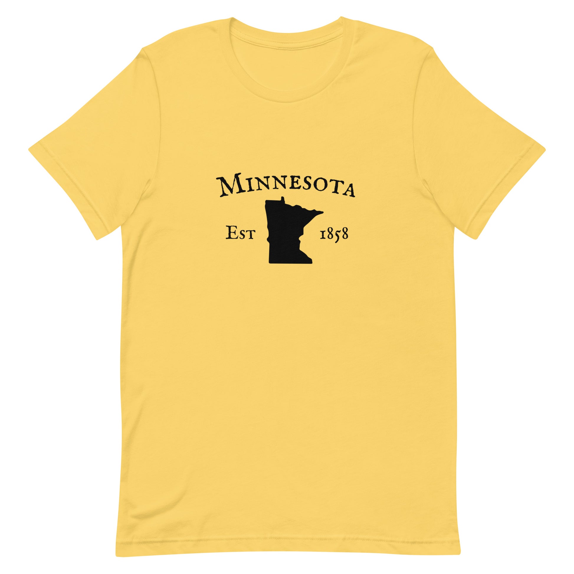 "Minnesota Established In 1858" T-Shirt - Weave Got Gifts - Unique Gifts You Won’t Find Anywhere Else!