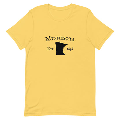 "Minnesota Established In 1858" T-Shirt - Weave Got Gifts - Unique Gifts You Won’t Find Anywhere Else!