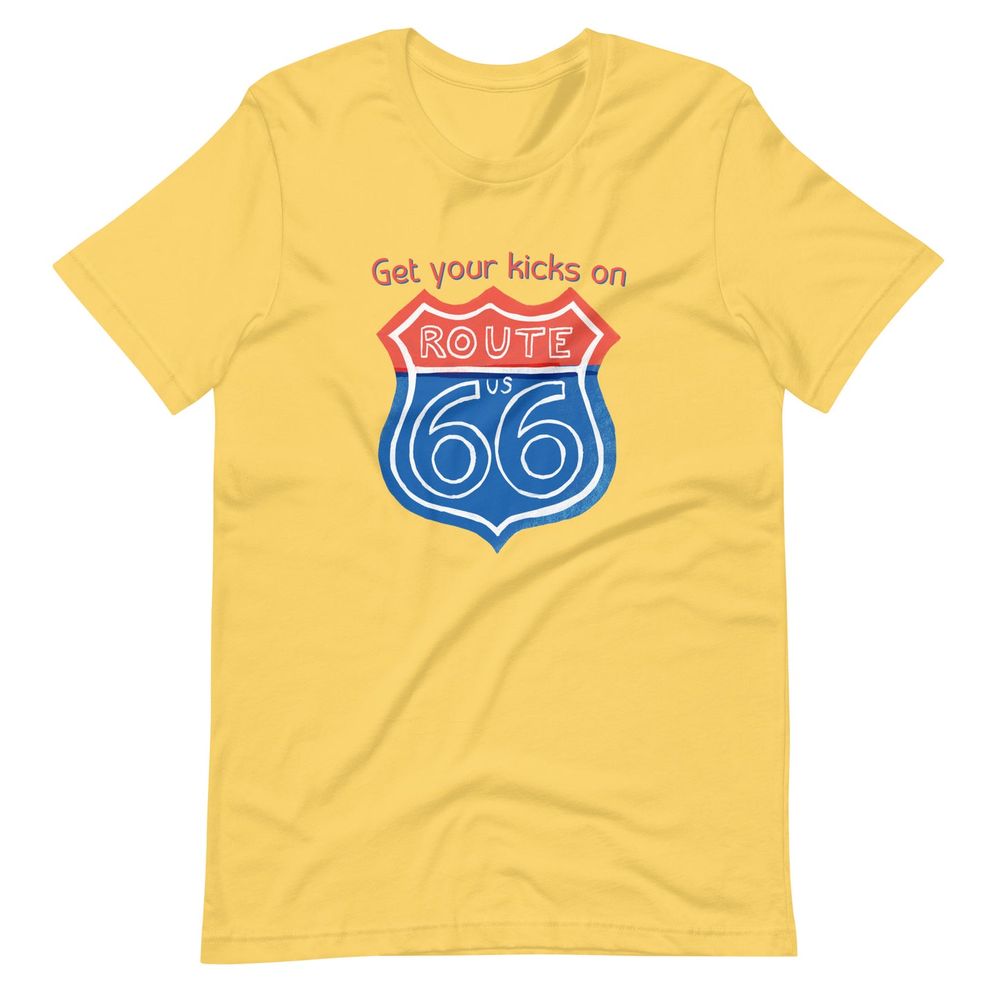 "Get Your Kicks On Route 66" T-Shirt - Weave Got Gifts - Unique Gifts You Won’t Find Anywhere Else!