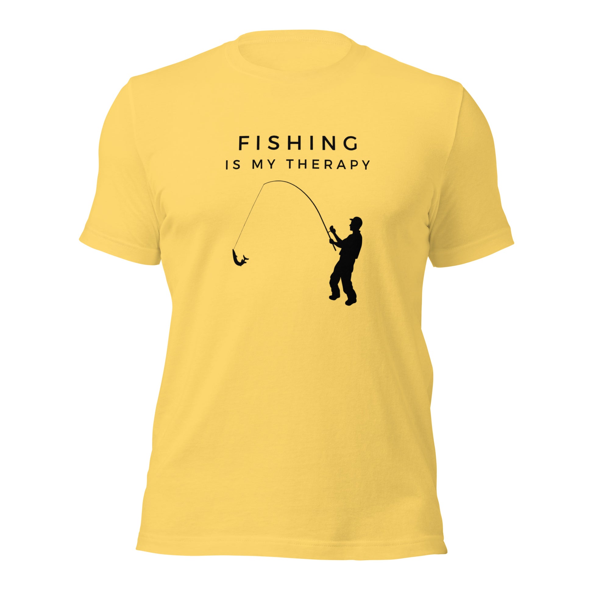 "Fishing Is My Therapy" T-Shirt - Weave Got Gifts - Unique Gifts You Won’t Find Anywhere Else!