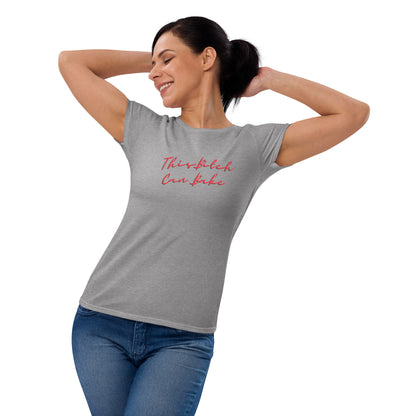 Confident baker t-shirt with cooking humor
