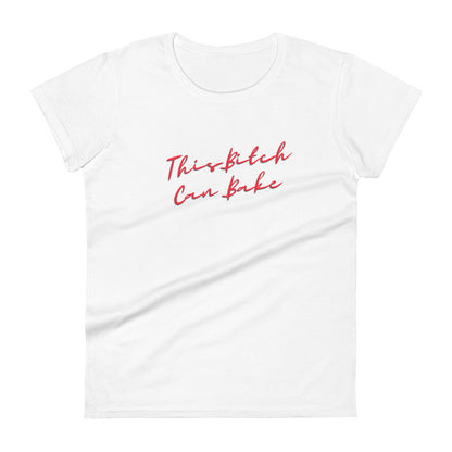 Comfortable cooking humor t-shirt for women
