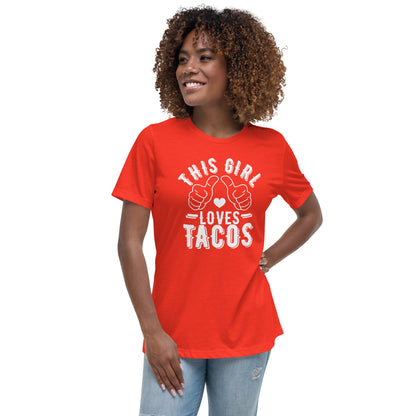 "This Girl Loves Taco's" T-Shirt - Weave Got Gifts - Unique Gifts You Won’t Find Anywhere Else!